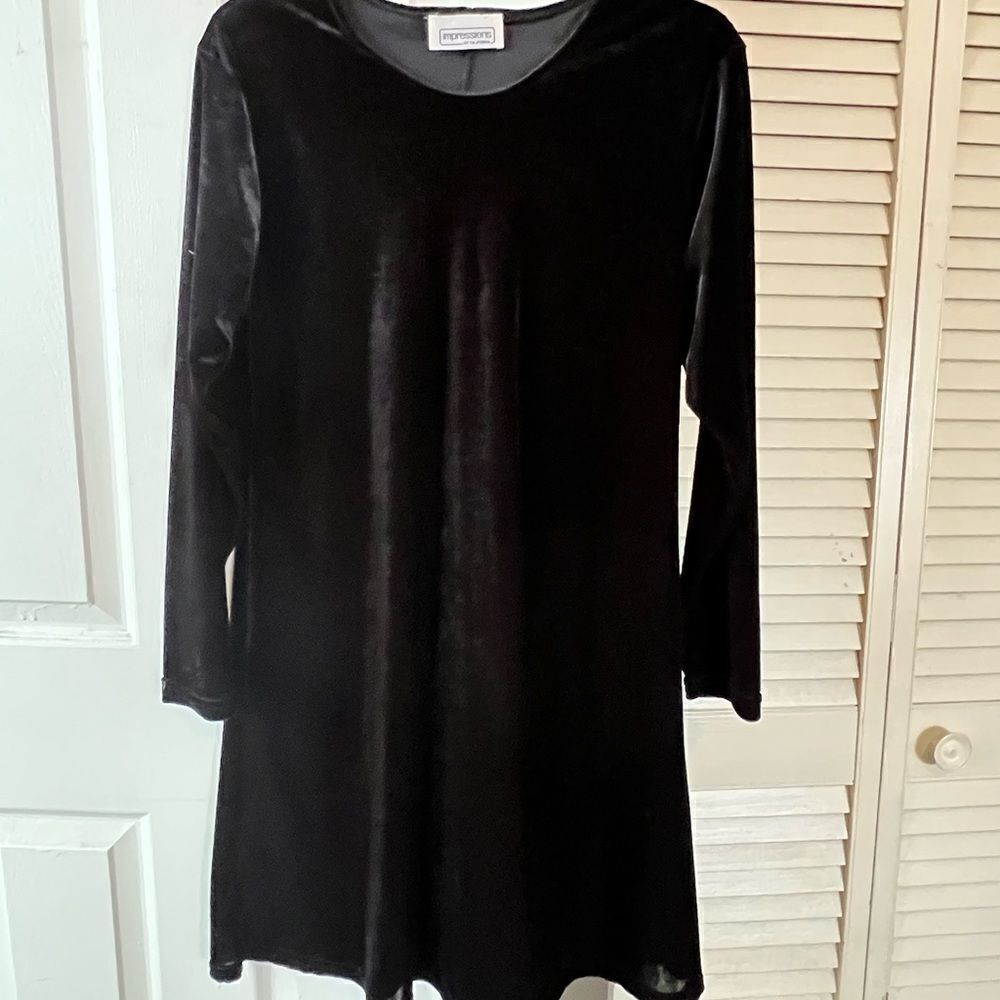 Impressions Black Dress